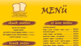 Menü Tasarımı