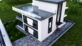 Villa Dış Mekan Mimari Görselleştirme (Render)