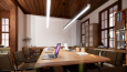Kütüphane Tasarımı, 3D Modelleme, Fotogerçekçi Render