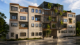 Yeşil Avlulu Sosyal Konut Yerleşkesi - Dış Mekan Render