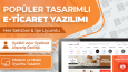 Popüler Tasarımlı Klasik E-Ticaret Yazılımlarım