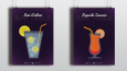 "Bar Table" Projesi Kokteyl Posterleri