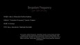 UNSPOKEN FREQUENCY