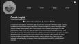 Kendi paneli olan basit bir blog sitesi
