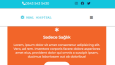 Responsive halde web sitesi örneği