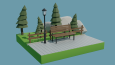 Yapmış olduğum bir park modeli