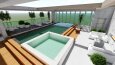 3D Modelleme - İç Mekan - Teras