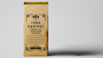 Kraft Kahve Mockup Çalışması (Ambalaj bana ait değildir)