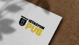 İstasyon Pub Logo ve 3D mockup