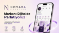 Sosyal medya tasarımlarım - Novara Creative (örnek marka) 