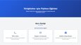 Python ve Flask ile Profesyonel Web Sitesi Geliştiriyorum