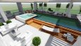 3D Modelleme - İç Mekan - Teras