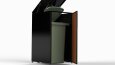 Bin Box/ Trash box ( Çöp kutusu imalat tasarımı )