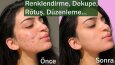 fotoğraflarınızı düzenleme, rötuş, renklendirme yapabilirim