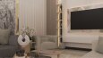 LÜKS SALON İÇ MEKAN TASARIMI/3D RENDER