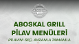 Aboskal Grill Sosyal Medya Tasarımları