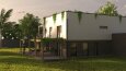 Mimari cephe tasarımı render