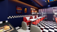 Burger Cafe Tasarımı
