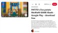 PATITO's Live Potato / Google Play için Pinterest Tanıtımı