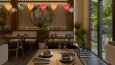 Uzakdoğu Restoran Konsept Render