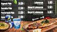 Digital Menü Board (TV Ekran Menü)