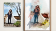 Turn photo into watercolor