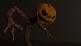 Jack-o'-lantern 3d sculpt çalışması