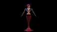 3D Gotik Karakter Tasarımı