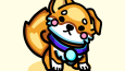 Vektor Karakter Corgi