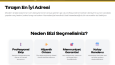 Şık ve Hızlı One Page Tanıtım Web Sitesi