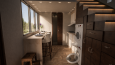 Tiny House - 3D Konsept ve V-Ray Render