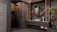 Luxury Black Bathroom Design 