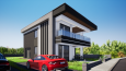 Mimari 3D Yapı Cephe Tasarımı