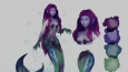 Mermaid's Dream Character Design