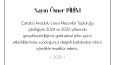 Çatalca Anadolu Lisesi - Plaket İçeriği Tasarımı