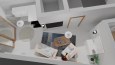 Ev planının 3D tasarıma çevirme 2
