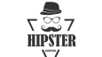Hipster Coffee Logo Tasarımı