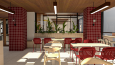 Eskişehir Odunpazarı Cafe - Restaurant 2D-3D Design