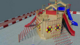 3ds max ile çocuk oyun alanı modellemesi yaptım