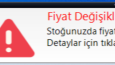 Stok Fiyat Değişim Loglama