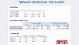 SPSS, Python ve R ile İstatistiksel Veri Analizi