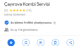 Google Haritalar'a kayıt