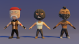 3D Oyun Modelleri (Karakter ve Proplar)
