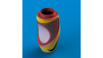 SolidWorks ile yaptığım plastik şişe tasarımı