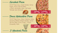 G'HOT Pizzeria Restoran Menü Tasarımı
