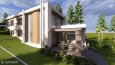 Eğimli Araziye Modern Villa Tasarımı