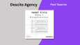 Descite Agency Post Tasarımı