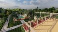 3D Modelleme - Villa Bahçesi