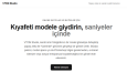 Kıyafeti modele giydirin, saniyeler içinde