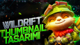 League of Legends WildRift Thumbnail Tasarımları
